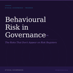 behavioural risk in governance training image